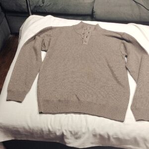 Mountain Expeditions Men's Buttoned Sweater Size large